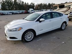 Ford salvage cars for sale: 2015 Ford Fusion S Hybrid