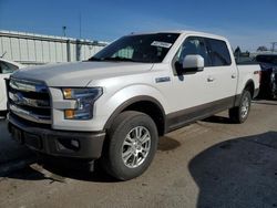 Salvage cars for sale at Dyer, IN auction: 2017 Ford F150 Supercrew
