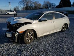 Salvage cars for sale at Gastonia, NC auction: 2016 Honda Civic EX