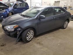 Toyota salvage cars for sale: 2015 Toyota Corolla L