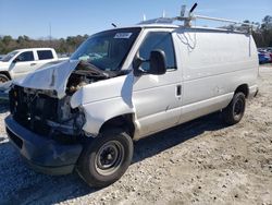 Salvage cars for sale from Copart Ellenwood, GA: 2013 Ford Econoline E250 Van