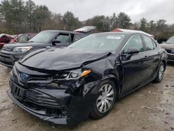 Salvage cars for sale from Copart Mendon, MA: 2020 Toyota Camry LE