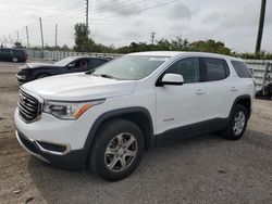 GMC Acadia salvage cars for sale: 2018 GMC Acadia SLE