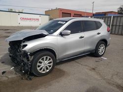 Salvage cars for sale from Copart Anthony, TX: 2017 Nissan Rogue S