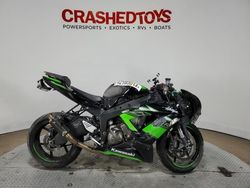 Salvage motorcycles for sale at Dallas, TX auction: 2016 Kawasaki ZX636 E