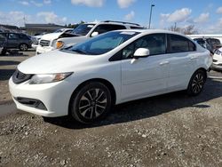 Honda salvage cars for sale: 2013 Honda Civic EX