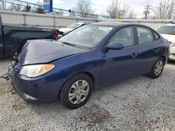 Salvage cars for sale from Copart Walton, KY: 2010 Hyundai Elantra Blue