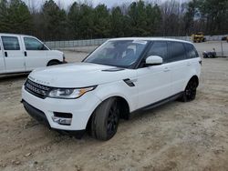 Land Rover Vehiculos salvage en venta: 2017 Land Rover Range Rover Sport HSE