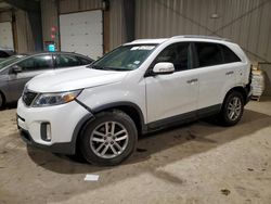 Salvage cars for sale from Copart West Mifflin, PA: 2015 KIA Sorento LX