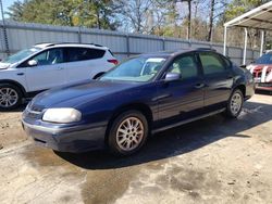 Salvage cars for sale at Austell, GA auction: 2001 Chevrolet Impala