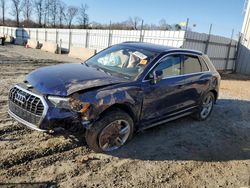 Audi Q3 salvage cars for sale: 2022 Audi Q3 Premium S Line 45