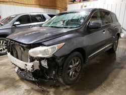 Salvage cars for sale from Copart Anchorage, AK: 2013 Infiniti JX35