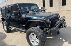 Vehiculos salvage en venta de Copart Grand Prairie, TX: 2014 Jeep Wrangler Unlimited Rubicon