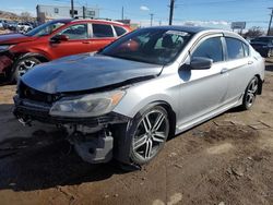 Salvage cars for sale at Colorado Springs, CO auction: 2017 Honda Accord Sport Special Edition