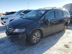 Salvage cars for sale at Nisku, AB auction: 2015 Honda Odyssey EX