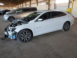 Salvage cars for sale from Copart Phoenix, AZ: 2022 Chevrolet Malibu RS