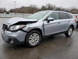 Salvage cars for sale from Copart Assonet, MA: 2018 Subaru Outback 2.5I Premium