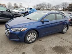 Salvage cars for sale from Copart Moraine, OH: 2018 Hyundai Elantra SE