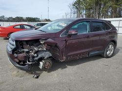 Salvage cars for sale from Copart Dunn, NC: 2018 Ford Edge SEL