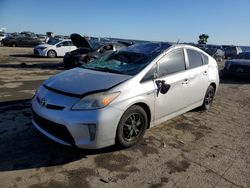 Salvage cars for sale from Copart Martinez, CA: 2012 Toyota Prius