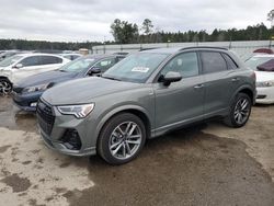 Salvage cars for sale at Harleyville, SC auction: 2024 Audi Q3 Premium Plus S Line 45