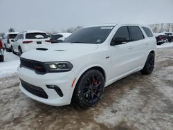 Salvage cars for sale from Copart Central Square, NY: 2021 Dodge Durango SR