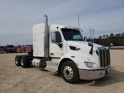 Salvage trucks for sale at Greenwell Springs, LA auction: 2017 Peterbilt 579