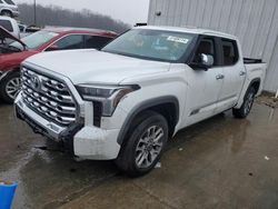 Toyota salvage cars for sale: 2022 Toyota Tundra Crewmax Platinum