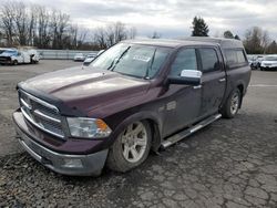 Salvage cars for sale from Copart Portland, OR: 2012 Dodge RAM 1500 Longhorn