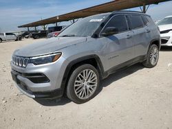 Salvage cars for sale at Temple, TX auction: 2022 Jeep Compass Limited