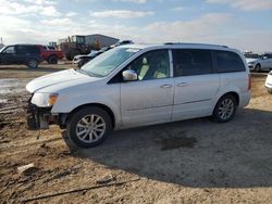 Vehiculos salvage en venta de Copart Amarillo, TX: 2016 Chrysler Town & Country Limited Platinum