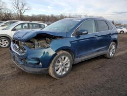 Ford Edge salvage cars for sale: 2020 Ford Edge Titanium