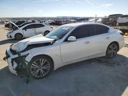 Infiniti Q50 Luxe salvage cars for sale: 2018 Infiniti Q50 Luxe