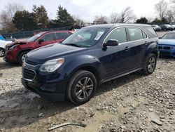 Salvage cars for sale from Copart Madisonville, TN: 2017 Chevrolet Equinox LS