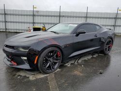 Chevrolet Camaro SS salvage cars for sale: 2018 Chevrolet Camaro SS