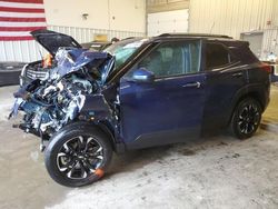 Salvage cars for sale at Candia, NH auction: 2022 Chevrolet Trailblazer LT