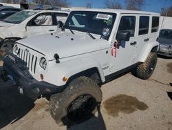 Salvage cars for sale at Bridgeton, MO auction: 2011 Jeep Wrangler Unlimited Sahara