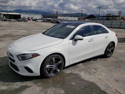 Salvage cars for sale at Sun Valley, CA auction: 2022 Mercedes-Benz A 220