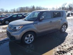 Salvage cars for sale at Chalfont, PA auction: 2017 KIA Soul