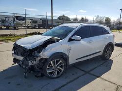 Salvage cars for sale from Copart Sacramento, CA: 2019 KIA Niro Touring