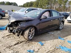 Salvage cars for sale at Seaford, DE auction: 2014 Chevrolet Cruze LTZ