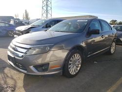 Salvage cars for sale at American Canyon, CA auction: 2010 Ford Fusion Hybrid