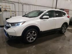 Salvage cars for sale from Copart Avon, MN: 2019 Honda CR-V EX