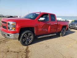 Salvage cars for sale at Woodhaven, MI auction: 2014 Chevrolet Silverado K1500 LT