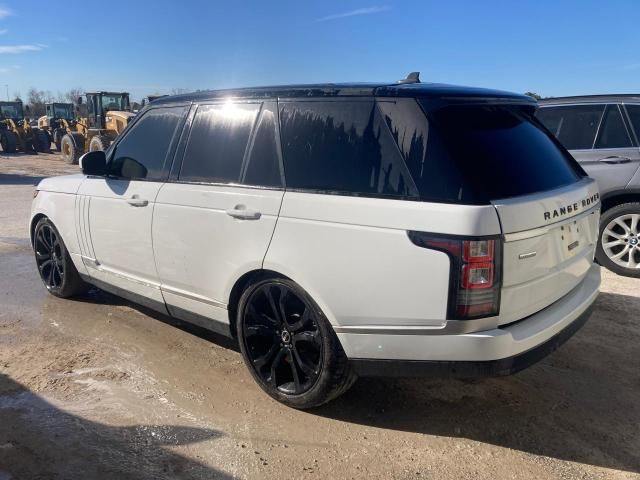 2016 Land Rover Range Rover Supercharged