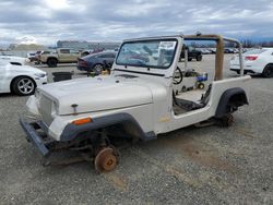 Salvage cars for sale at Anderson, CA auction: 1995 Jeep Wrangler / YJ S