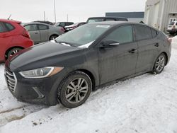 Salvage cars for sale from Copart Nisku, AB: 2018 Hyundai Elantra SEL