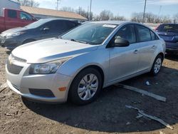 Chevrolet salvage cars for sale: 2013 Chevrolet Cruze LS