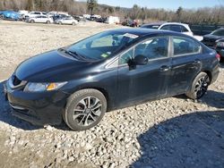 Honda Civic salvage cars for sale: 2013 Honda Civic EX