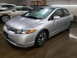 Salvage cars for sale at Dyer, IN auction: 2006 Honda Civic LX